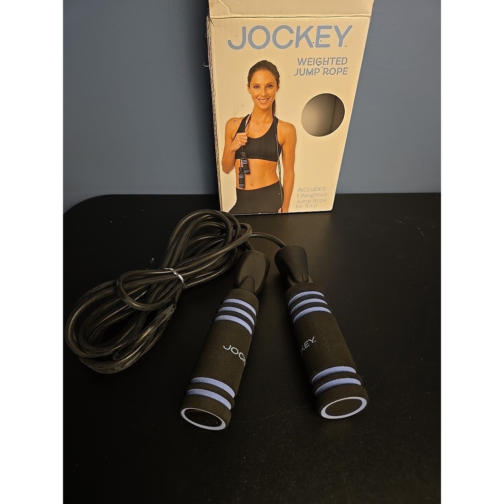 Weighted Jump Rope 1 Lb Training Home Cardio Jockey 10' Long